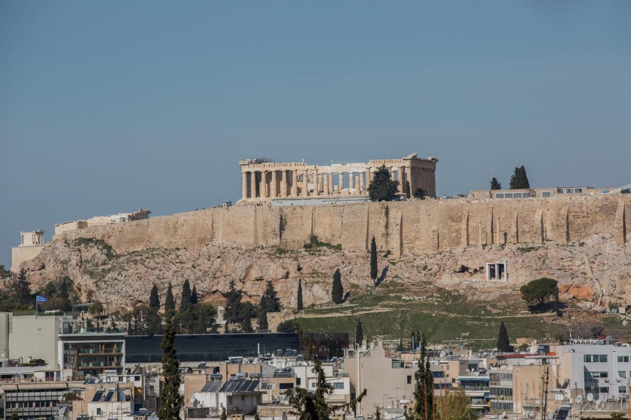 Ferienwohnung Unforgettable Acropolis View Athen Exterior foto